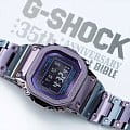 Casio GMW-B5000PB-6ER мужские часы застежка крупным планом