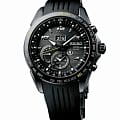Seiko Seiko Astron GPS Solar SSE143J1  SSE143J1  мужские часы черный циферблат, браслет  — вид спереди