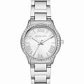 Michael Kors Michael Kors Sage MK4824  MK4824 кварцевые женские часы перламутровый циферблат, браслет нержавеющая сталь — вид спереди