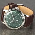 Jacques Lemans Jacques Lemans Retro Classic 1-2061C,  австрия мужские часы на браслете кожаный боковой вид
