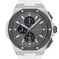 Jacques Philippe Jacques Philippe Esquire JPQGC488440  JPQGC488440 кварцевые мужские часы  серый циферблат, браслет силикон — вид спереди