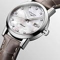 Longines Longines 1832 L4.325.4.87.2, 1832 швейцария женские часы на браслете кожаный боковой вид