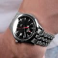 Swiss Military by Chrono Swiss Military by Chrono SM34094.01 мужские часы черный циферблат на запястье