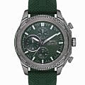 Slazenger Slazenger SL.09.2153.2.04  SL.09.2153.2.04 кварцевые мужские часы зеленый циферблат, браслет силикон — вид спереди