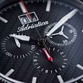 Adriatica Adriatica Aviation A8383.4114CH,  швейцария мужские часы на браслете титановый боковой вид