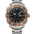 Omega Omega Speedmaster X‑33 Marstimer 318.90.45.79.01.003  31890457901003 кварцевые мужские часы черный циферблат, браслет титановый — вид спереди