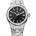Maurice Lacroix Maurice Lacroix Aikon Quartz AI1106-SS002-350-1  AI1106-SS002-350-1 кварцевые женские часы черный циферблат, браслет нержавеющая сталь — вид спереди