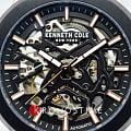 Kenneth Cole Kenneth Cole Automatic KCWGX0046204 механические мужские часы часы крупный план черный циферблата