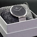 Obaku Obaku Ultra Slim V230GXCBMC дания наручные мужские часы заводная головка с логотипом Obaku