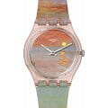 Swatch Swatch Gent Biosourced Standart SO28Z700  SO28Z700 кварцевые женские часы цветной циферблат, браслет силикон — вид спереди