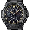 Casio Casio G-Shock MRG-G2000HB-1A MRG MRG-G2000HB-1ADR электронные мужские часы черный циферблат, браслет 18-каратное желтое золото — вид спереди