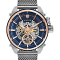 Wainer Wainer Iconic WA.25988-C  WA.25988-C механические мужские часы синий циферблат, браслет нержавеющая сталь — вид спереди