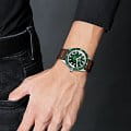 Rado Rado Captain Cook Automatic R32505315 механические мужские часы часы крупный план зеленый циферблата