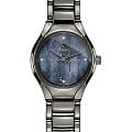 Rado Rado True Star Sign - Libra R27243942 Automatic R27243942 механические женские часы перламутровый циферблат, браслет плазменная керамика — вид спереди