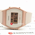 Casio Casio Collection LW-204-4ADF (LW-204-4A) кварцевые женские часы часы крупный план бежевый циферблата
