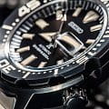 Seiko Seiko Prospex SRPD29K1S механические мужские часы часы крупный план черный циферблата