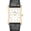 Daniel Wellington Daniel Wellington Bound Black Crocodile Gold DW00100740  DW00100740 кварцевые женские часы белый циферблат, браслет кожаный — вид спереди