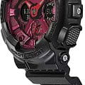 Casio Casio G-Shock GMA-S120RB-1ADR (GMA-S120RB-1a) женские часы розовый циферблат на запястье