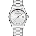 Hamilton Hamilton Jazzmaster Lady Quartz H32351115  H32351115 кварцевые женские часы серебристый циферблат, браслет нержавеющая сталь — вид спереди