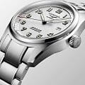 Longines Longines Spirit L3.810.4.73.6 мужские часы белый циферблат на запястье