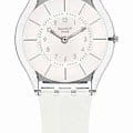 Swatch Swatch Skin SFK360 кварцевые женские часы часы крупный план белый циферблата
