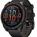 Garmin Garmin Fenix 8 010-02904-21  010-02904-21 электронные мужские часы  циферблат, браслет силикон — вид спереди
