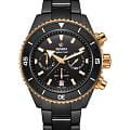 Rado Rado Captain Cook High-Tech Ceramic Automatic Chronograph R32190153  R32190153 механические мужские часы черный циферблат, браслет сталь + высокотехнологичная плазменная керамика — вид спереди