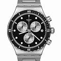 Swatch Swatch I New Chrono YVS487G  YVS487G кварцевые женские часы черный циферблат, браслет нержавеющая сталь — вид спереди