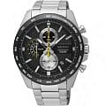 Seiko Seiko Conceptual Series Sports SSB261P1  SSB261P1 кварцевые мужские часы черный циферблат, браслет нержавеющая сталь — вид спереди