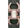 Salvatore Ferragamo Salvatore Ferragamo SFDO00920  SFDO00920 кварцевые женские часы серебристый циферблат, браслет кожаный — вид спереди
