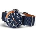 Hamilton Hamilton Khaki Navy Scuba Auto H82365941, khaki navy швейцария мужские часы на браслете тканевый боковой вид