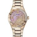 Guess Guess Dress GW0882L3  GW0882L3 кварцевые женские часы  цветной циферблат, браслет нержавеющая сталь с ip-покрытием — вид спереди