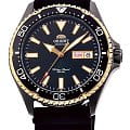 Orient Orient Diving Sport Automatic RA-AA0005B  RA-AA0005B механические мужские часы черный циферблат, браслет каучук — вид спереди