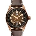 TAG Heuer TAG Heuer Autavia WBE5191.FC8276  WBE5191.FC8276 механические мужские часы коричневый циферблат, браслет кожаный — вид спереди