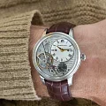 Maurice Lacroix Maurice Lacroix Masterpiece Gravity MP6118-SS001-115-1, masterpiece швейцария мужские часы на браслете кожаный боковой вид