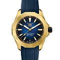 TAG Heuer TAG Heuer Aquaracer Professional 200 WBP5152.FT6210  WBP5152.FT6210 механические мужские часы синий циферблат, браслет каучук — вид спереди
