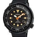 Seiko Seiko Prospex SNE577P1 - коллекция Solar SNE577P1 кварцевые мужские часы черный циферблат, браслет полимер — вид спереди