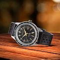 Seiko Seiko Presage SSK013J1, presage япония мужские часы на браслете кожаный боковой вид