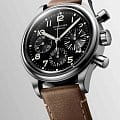 Longines Longines Avigation Big Eye L2.816.4.53.2, heritage швейцария мужские часы на браслете кожаный боковой вид