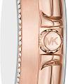 Michael Kors Michael Kors Maren MK7491,  сша женские часы на браслете нержавеющая сталь с pvd-покрытием боковой вид