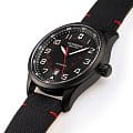 Victorinox Victorinox 241720,  швейцария мужские часы на браслете кожа + нейлон боковой вид
