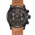 Mido Mido Multifort Chronograph Adventure M025.627.36.061.10  M0256273606110 механические мужские часы коричневый циферблат, браслет кожаный — вид спереди