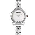 Salvatore Ferragamo Salvatore Ferragamo Gancini SFIK01320  SFIK01320 кварцевые женские часы перламутровый циферблат, браслет нержавеющая сталь — вид спереди